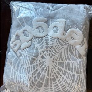 Grey Sp5der OG Web hoodie 250$ obo